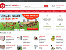 Tablet Screenshot of levnestavebniny.cz